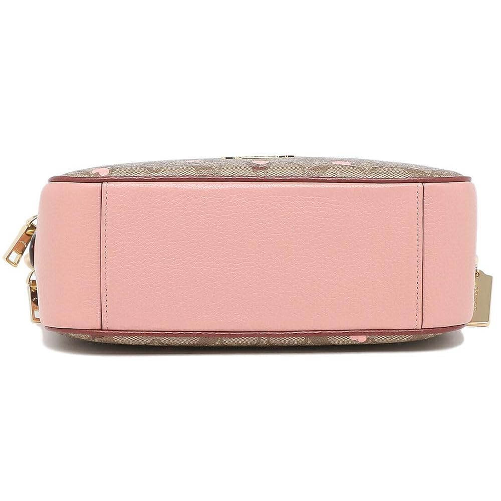 COACH　コーチ　ショルダーバッグ　バッグ　シグネチャー　ベージュ　ピンク Amazon | [コーチ] ショルダーバッグ アウトレット シグネチャー